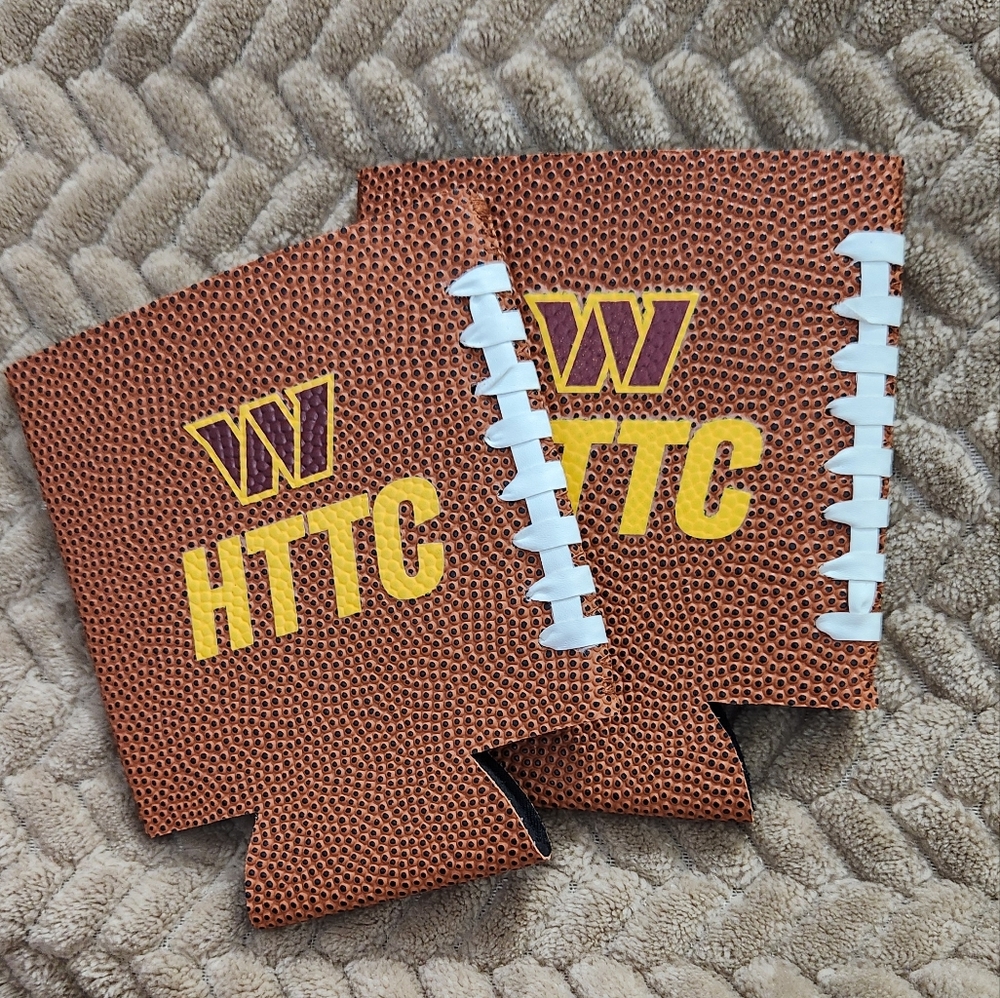 BRAND NEW WASHINGTON REDSKINS FOOTBALL BEER KOOZIES